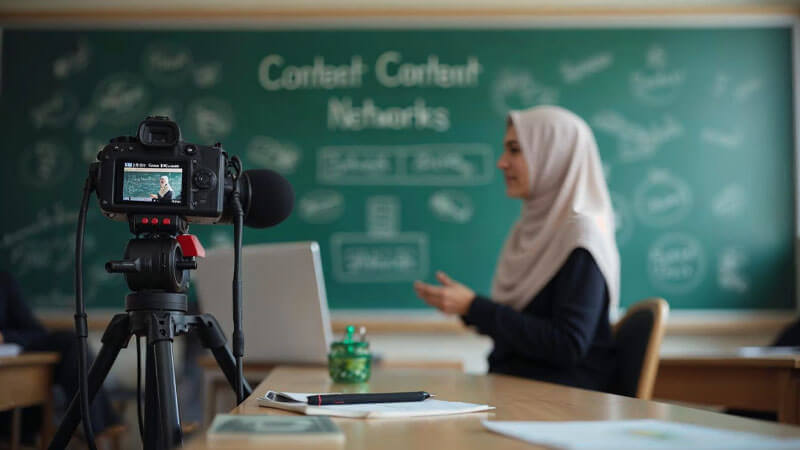 تولید محصولات آموزشی برای معلمان